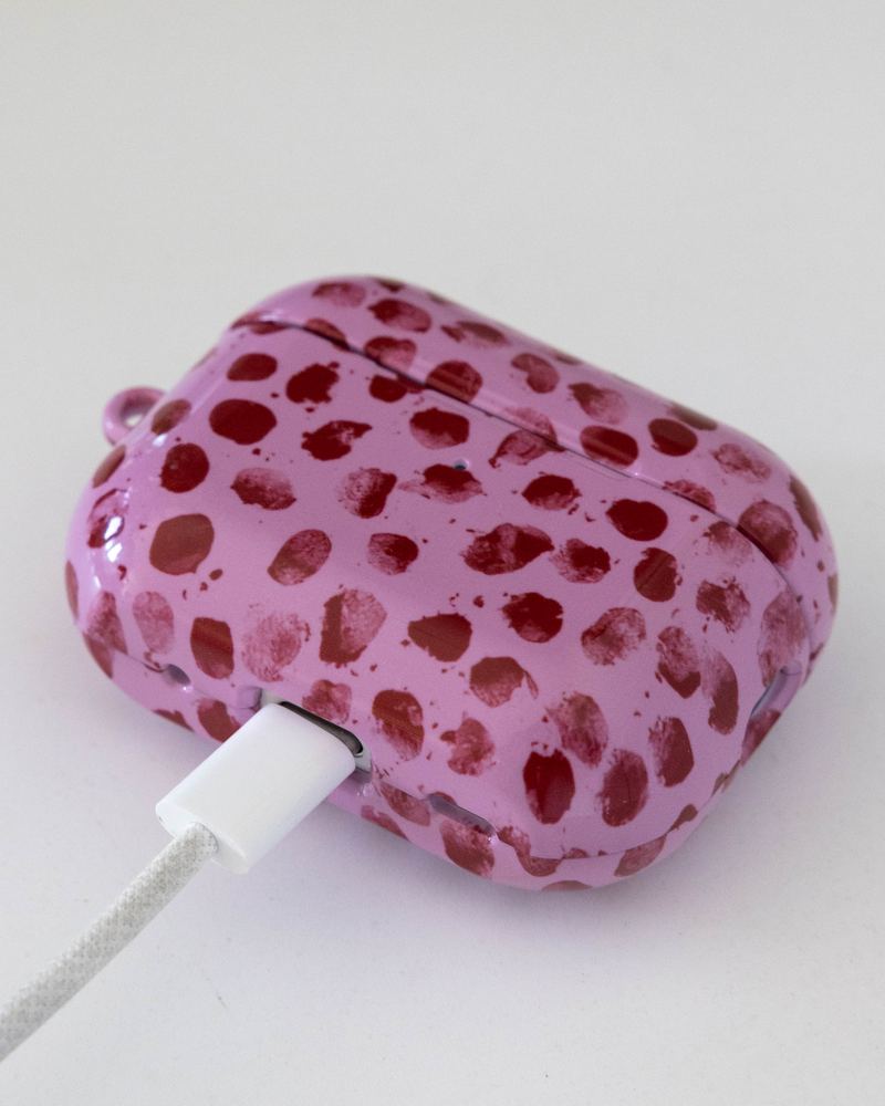 AirPods hoesje met botanische print